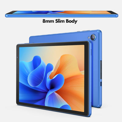 PRITOM 10 Inch Android 12 Tablet, 6000 Mah, 32 GB ROM, Expandable to 512 GB, Quad Core Processor, 10