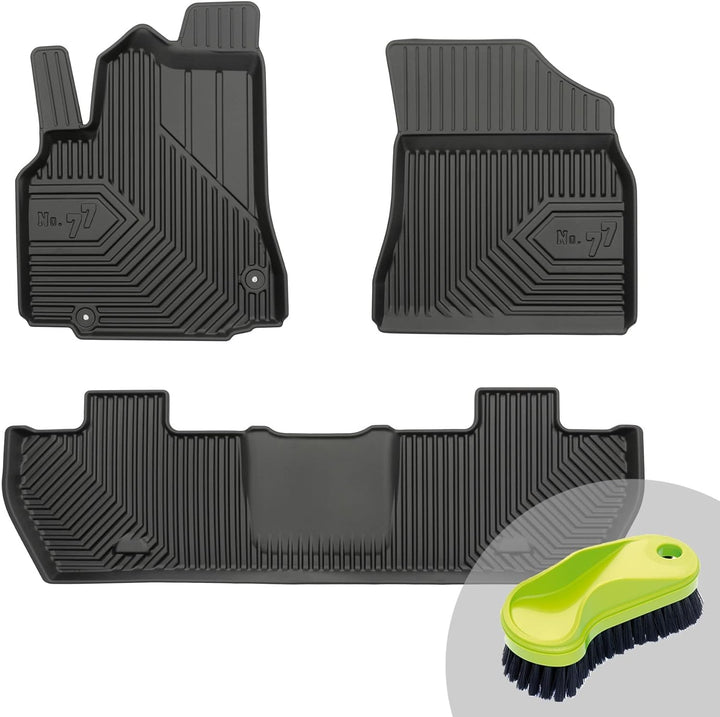 FROGUM No.77 Gummimatten Ganzjahresset von Auto Fussmatten Autofussmatten für Citroën Berlingo II 20