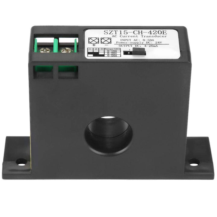 4-20mA Strommessumformer Ausgang Analoges Stromsignal Isolierter Hallsensor 0-50A Wechselstromwandle