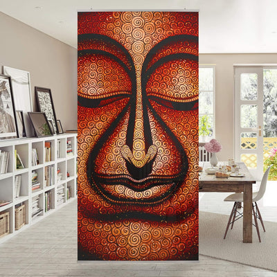 Bilderwelten Raumteiler Buddha in Tibet 250x120cm inkl. transparenter Halterung 250x120cm incl. tran