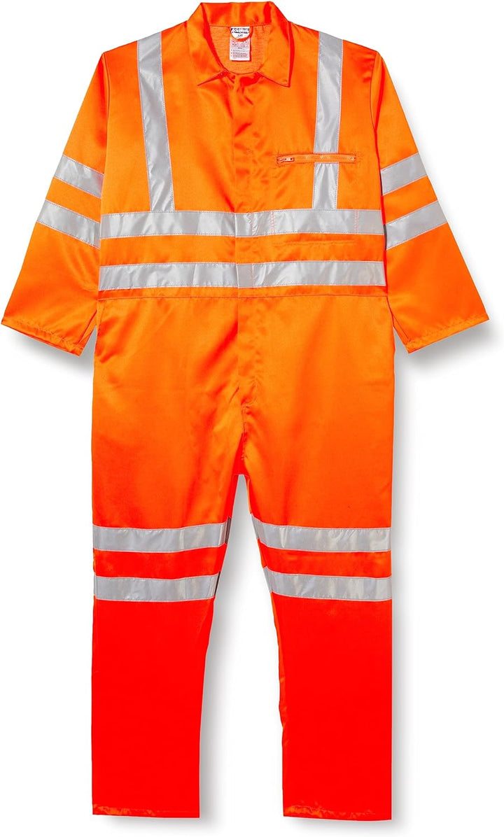 Hi-Vis Polycotton Coverall RIS Color: Orange Talla: XXL XXL orange, XXL orange