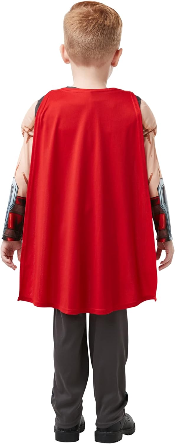 Rubie 's 640891 9–10 Marvel Avengers Thor Deluxe Kind Kostüm, Jungen, one size Einheitsgrösse, Einhe