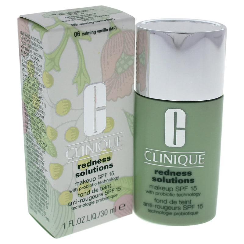 Clinique Grundierung - Redness Solutions Makeup SPF15, 1er Pack (1 x 30 ml) Calming Vanilla 30 ml (1