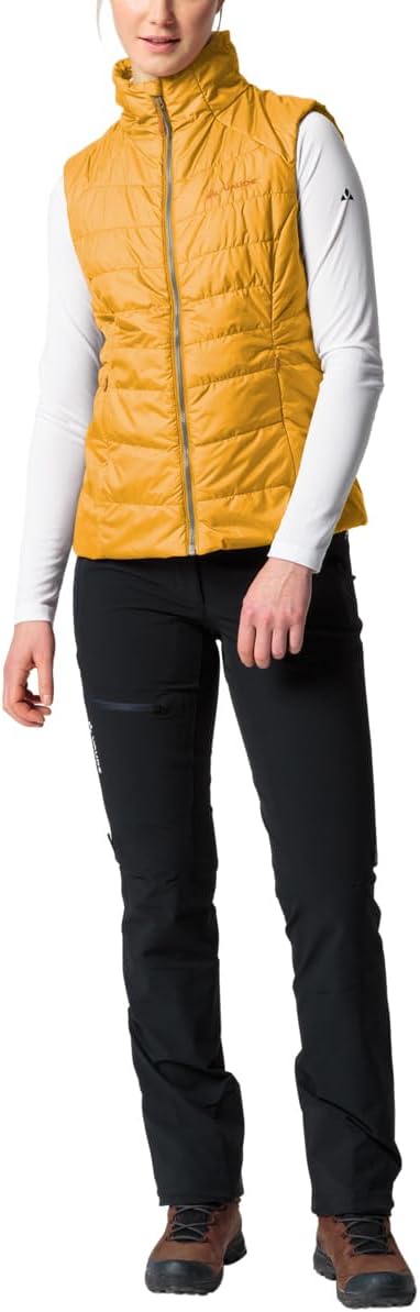 VAUDE Damen Women's Moena Insulation Vest Weste 44 burnt yellow uni, 44 burnt yellow uni