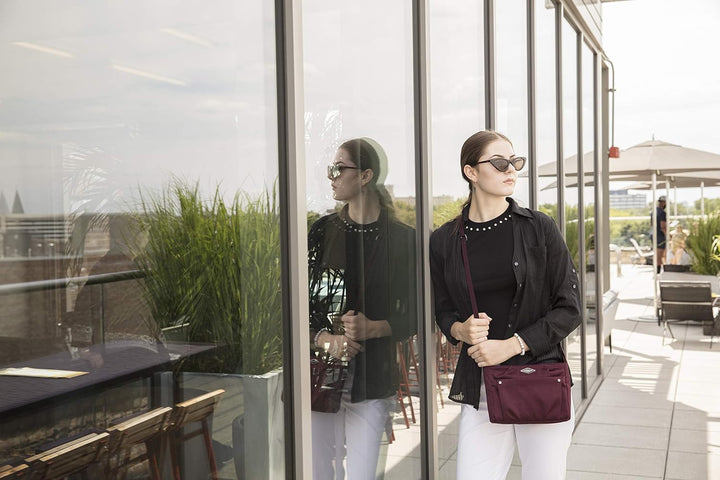 Travelon Damen Parkview Kuriertasche (1er Pack) Einheitsgrösse Mehrfarbig, Einheitsgrösse Mehrfarbig