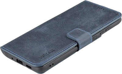 Suncase Book-Style Hülle kompatibel mit Samsung Galaxy S20 Plus Leder Tasche (Slim-Fit) Lederhülle H