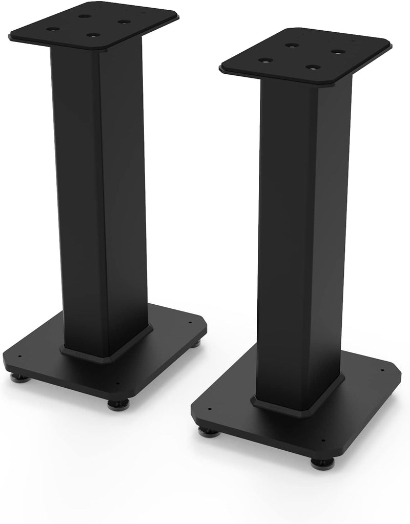 Kanto SX22 Universal Fillable Speaker Floor Stands for Bookshelf Speakers | 22" Tall | Dedicated Cab