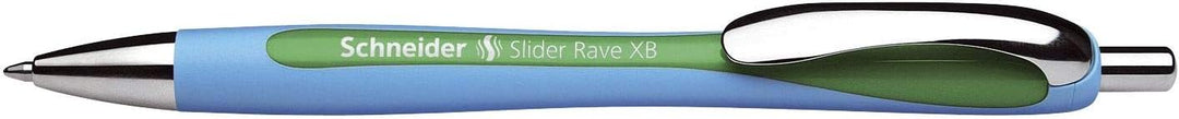 Schneider Slider Rave XB Kugelschreiber XB, dokumentenecht 5 Stück 10er Pack Komplett, 10er Pack Kom