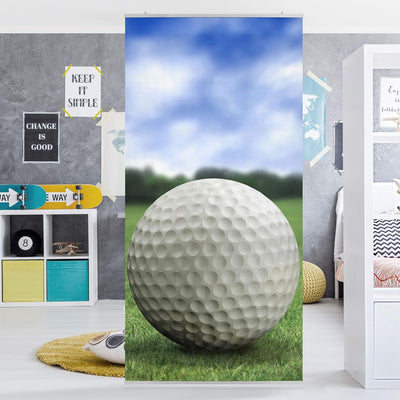 Bilderwelten Raumteiler Golfball 250x120cm ohne Halterung 250x120cm without hanger, 250x120cm withou