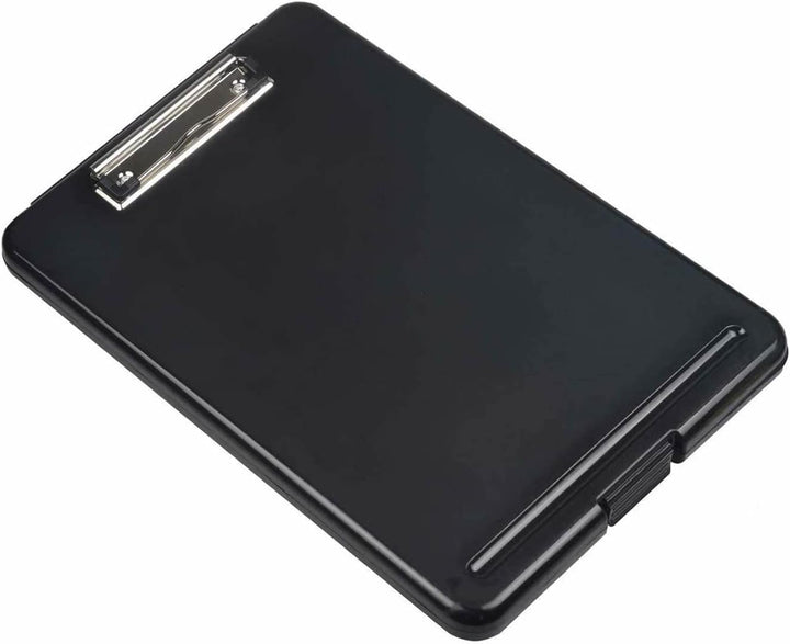 4er A4 Klemmbrett mit Aufbewahrungsfach, Portable Formularhalter mit Aufbewahrungsbox, Portable Schr