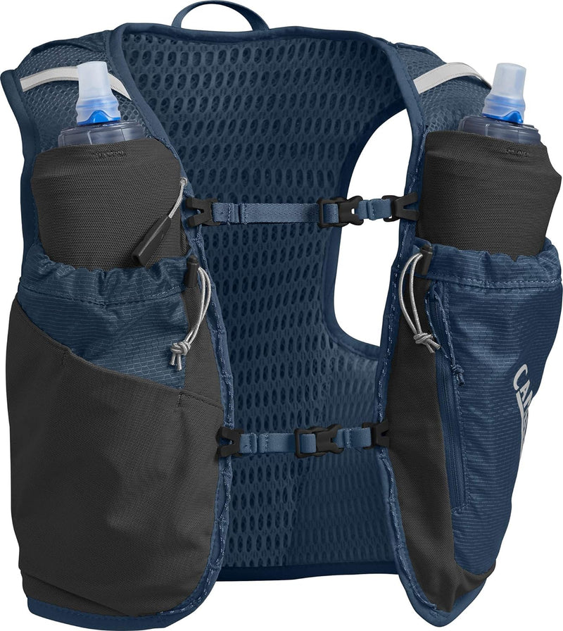 CAMELBAK Unisex -Erwachsene Ultra Pro Vest Trinkweste XS Gibraltar Marine/Silve, XS Gibraltar Marine