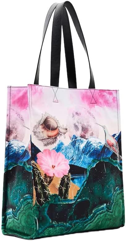 Desigual Tasche Damen Paisaje Surrealist Minnesota 2.0 23saxy46 Einzigartige Fuchsia, fuchsia, Einhe