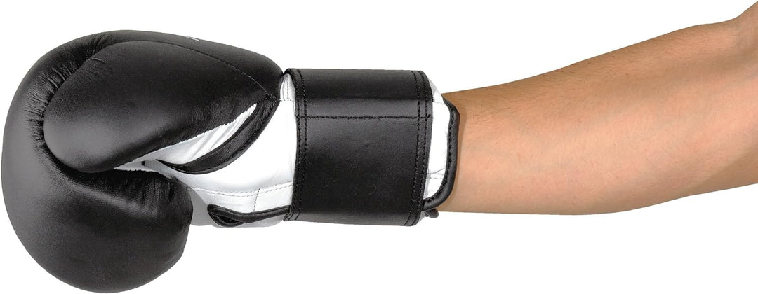 KWON Uni Boxhandschuh Fitness 12oz Schwarz, 12oz Schwarz