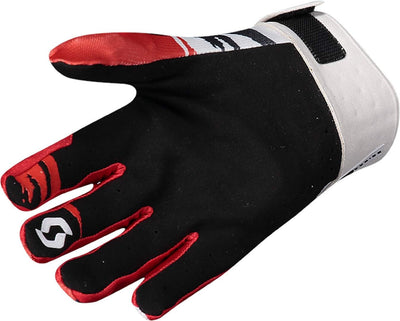 Scott 450 Prospect MX Motocross/DH Fahrrad Handschuhe rot/weiss/schwarz 2021: Grösse: XXL (12)