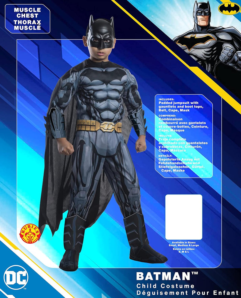 Batman-Kostüm Deluxe für Kind, L