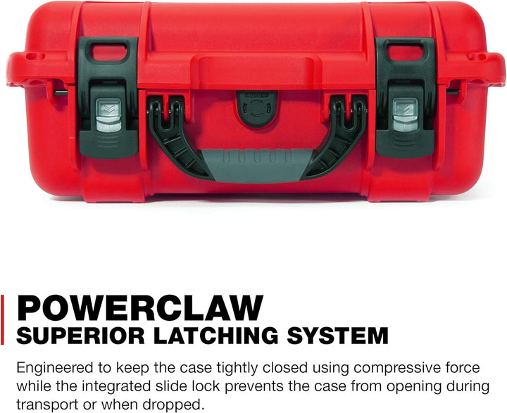 Nanuk 920 Wasserdichter Hartschalenkoffer Mit Plüschschaumeinlage - Rot Rot Würfelförmiger Schaumsto