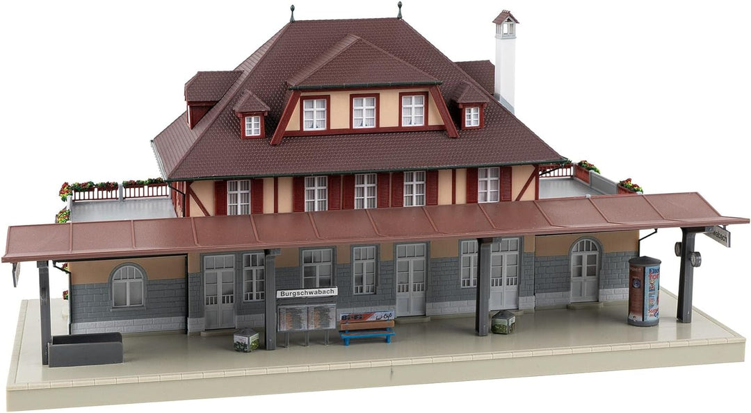 Faller FA191761 Bahnhof Burgschwabach, Mehrfach, One Size