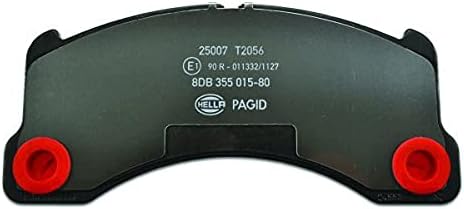 HELLA PAGID 8DB 355 015-801 Bremsbelagsatz - T2056 - Dicke/Stärke: 17.1mm - Bremssystem: Brembo - fü