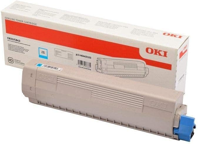 C833/843 10K CYAN 46443103