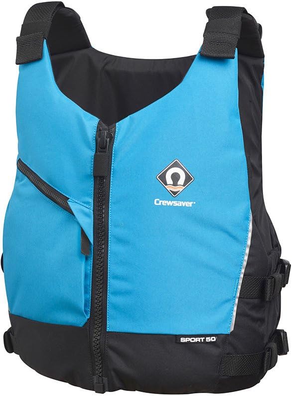 Crewsaver Boating and Sailing - Sport 50N Kayak Dinghy PFD Buoyancy Aid for Watersports Blue - Unise