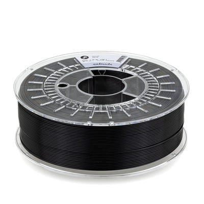 extrudr® PETG ø1.75mm (1.1kg) 'SCHWARZ' - 3D Drucker Filament & XPETG MATT ø1.75mm (1kg) 'SCHWARZ' -