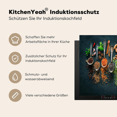 KitchenYeah© Herdabdeckplatte Einteilig Küche Herdabdeckung Ceranfeld Herdabdeckplatten Anti Rutsch