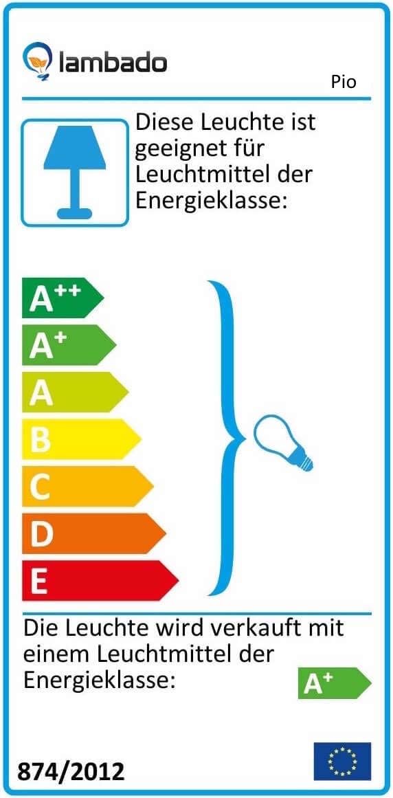 lambado® Flache LED Aufbauleuchte/Deckenstrahler Set inkl. 230V 5W Spots dimmbar - dezente Aufbaustr