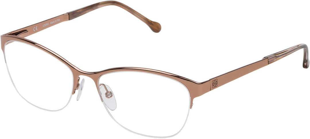 Loewe Unisex-Erwachsene VLWA03M530A39 Brillengestelle, Rot (Shiny Red Gold), 55