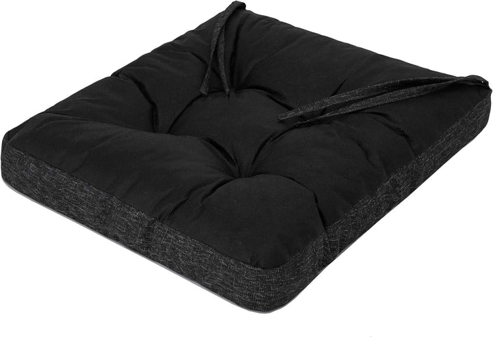 PillowPrim 4er Set Stuhlkissen 49x47 cm Sitzauflagen Polsterauflagen Outdoor/Indoor Aussen/Innen Gar