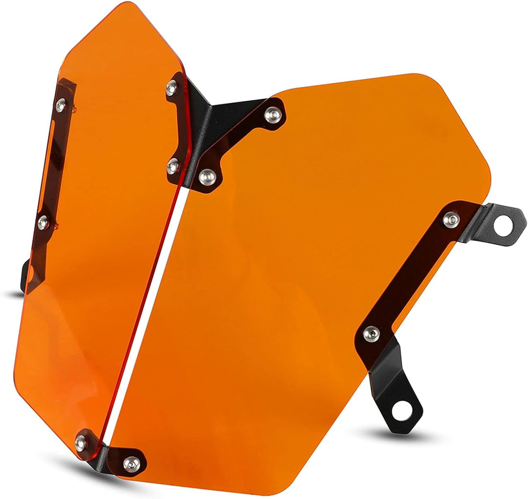 YIEBA Motorrad Scheinwerferschutzgitter für Tenere 700 XTZ 700 XTZ690 Tenere T7 2019-2021 Orange, Or