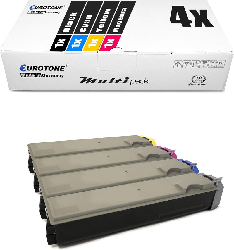 4X Müller Printware Toner für Kyocera FS-C 5020 5025 5030 DN TN N DTN ersetzt TK-510 Set aus 4, Set