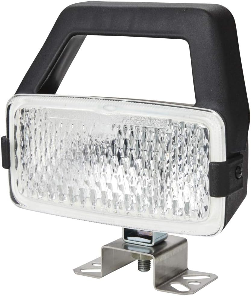 HELLA - Halogen-Arbeitsscheinwerfer - 24/12V - Schraubanschluss/Anbau - 4-Punkt Befestigung - Nahfel