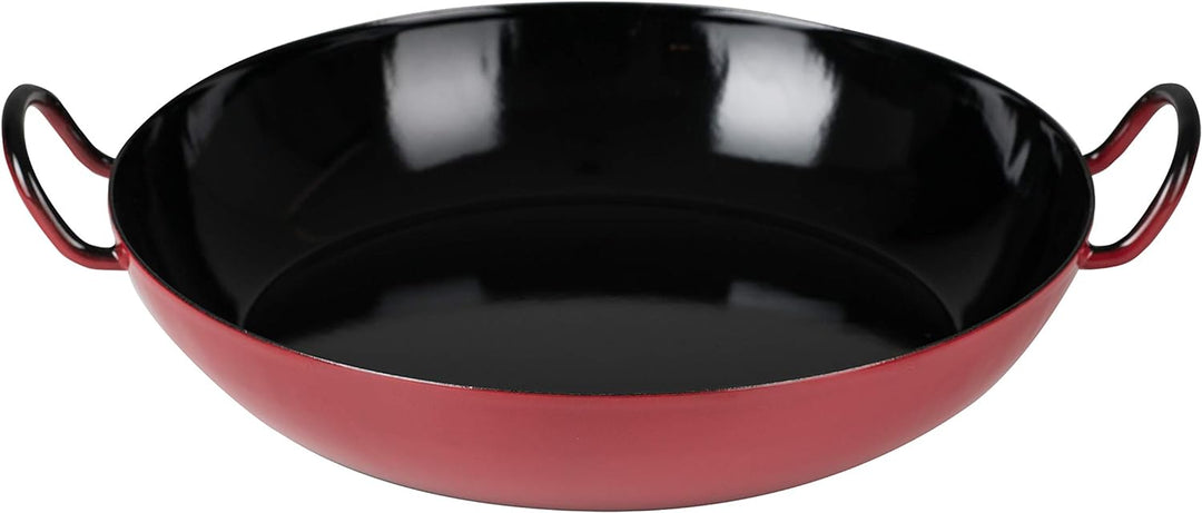 Riess, 0602-020, Schlemmerpfanne 26, CLASSIC - COLOR ROT, Durchmesser 26 cm, Höhe 5.9 cm, Emaille, r