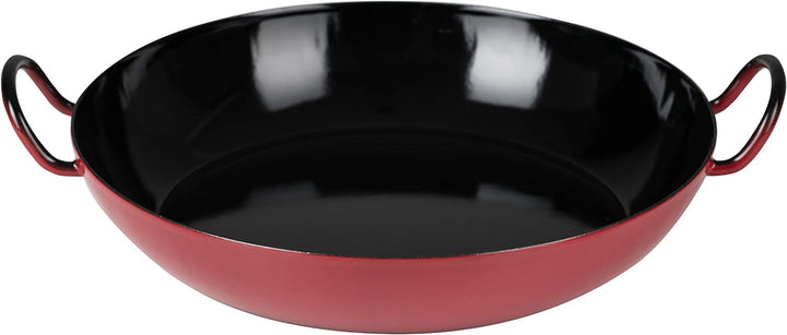 Riess, 0602-020, Schlemmerpfanne 26, CLASSIC - COLOR ROT, Durchmesser 26 cm, Höhe 5.9 cm, Emaille, r