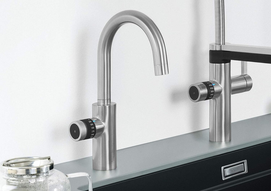 BLANCO drink.hot EVOL Mono PVD Steel | Heisswassersystem | Veredeltes kochend heisses Wasser | Click