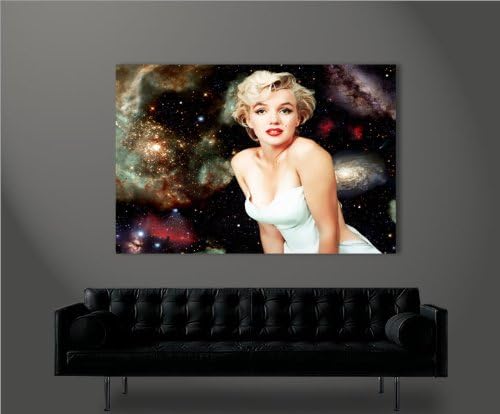 islandburner Bild Bilder auf Leinwand Marilyn Monroe V10-1 XXL Poster Leinwandbild Wandbild Dekoarti