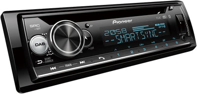 Pioneer DEH-S720DABAN inklusive DAB Antenne, 1DIN Autoradio, CD-Tuner mit FM und DAB+, Bluetooth, MP