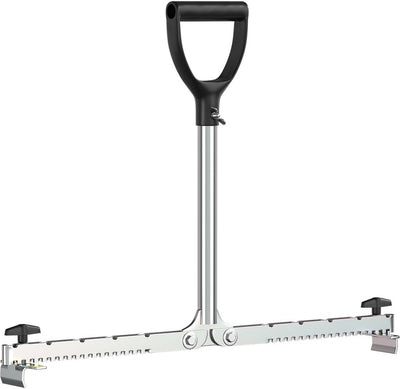 LANGFIT® Plattenheber - Rückenfreundlich durch extra langen Griff - 30 bis 62cm - Schonend für Rücke