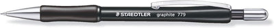 STAEDTLER STAEDTLER 779 05-9 Druckbleistift graphite gefüllt mit B-Minen, Minendurchmesser 0,5 mm, S