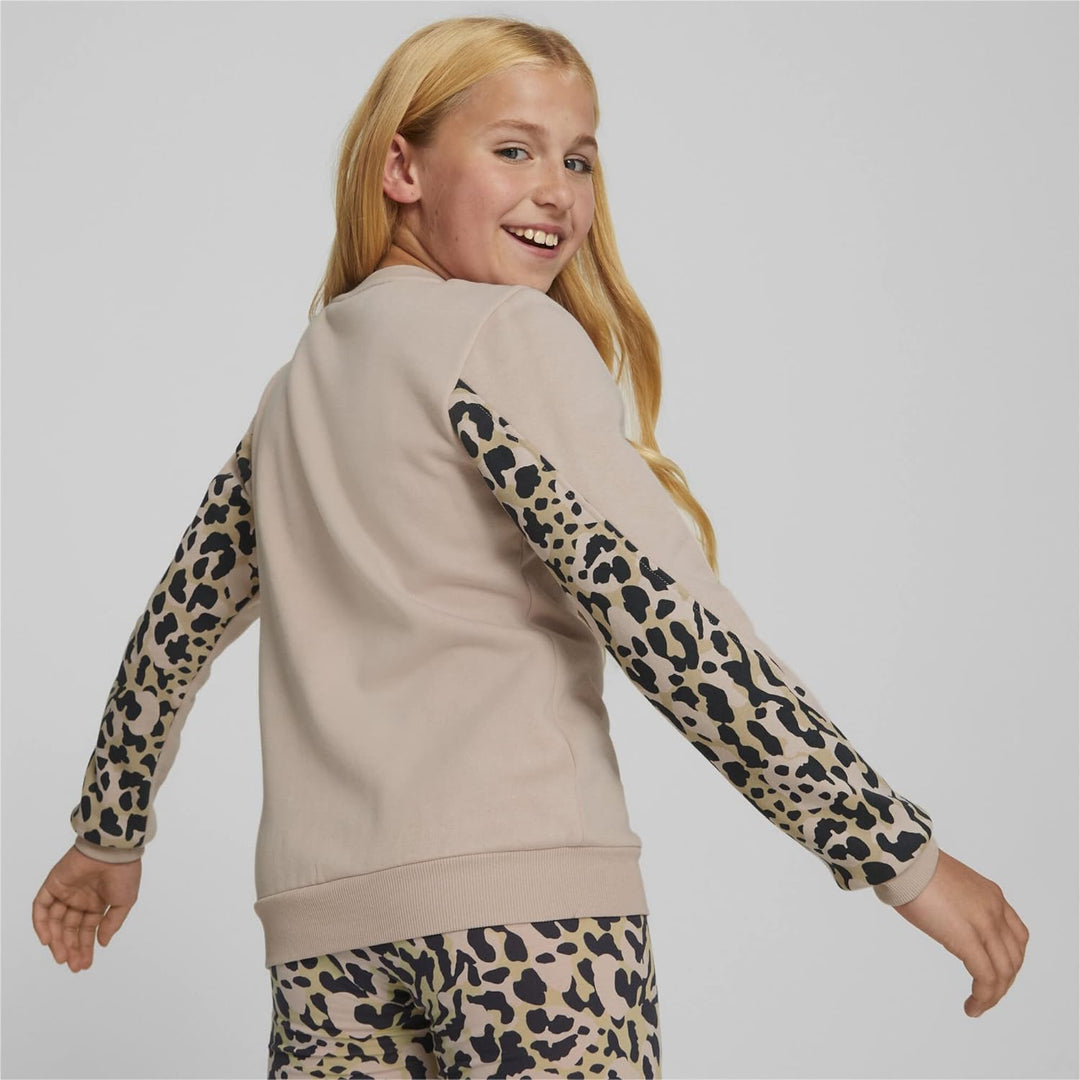 PUMA Kinder Alpha Sweatshirt rosa 152