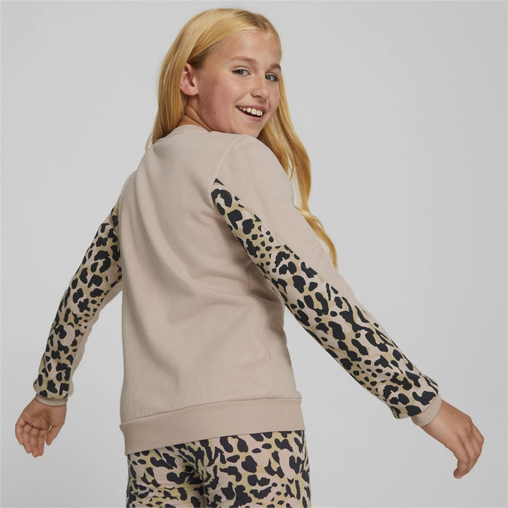 PUMA Kinder Alpha Sweatshirt rosa 152