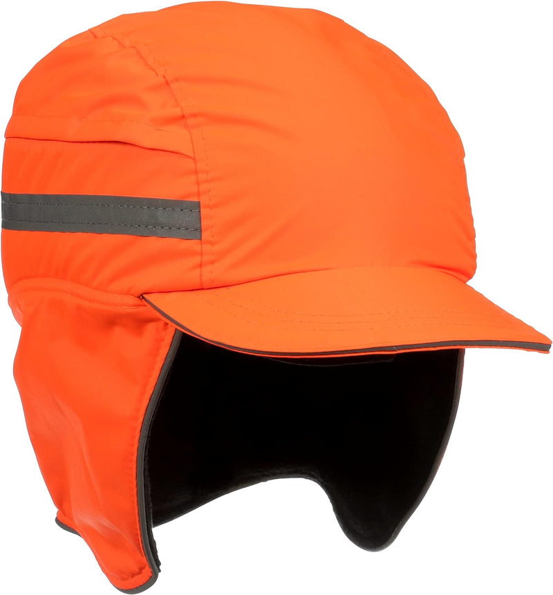 3M™ First Base™ 3 Anstosskappe 2021218, Winter, fluoreszierende Warnfarbe, Orange, verkürzter Schirm