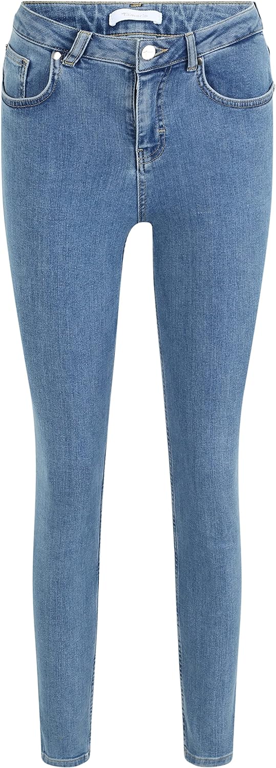 Tamaris Damen APALIT Skinny Jeans 34W / 32L Light Mid Blue Denim, 34W / 32L Light Mid Blue Denim