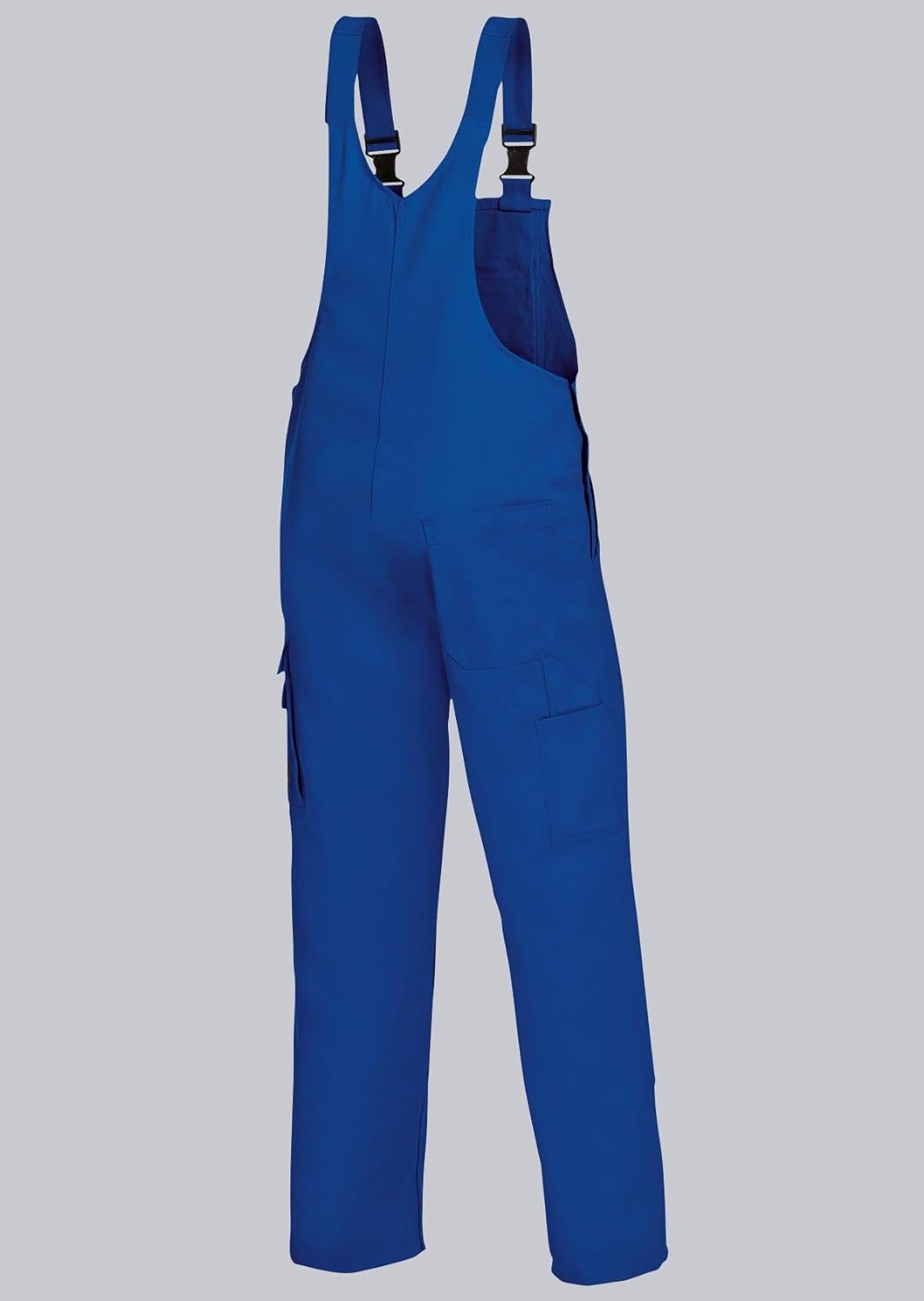 BP Workwear Basic 1482-060-13 Latzhose - Stoffhosenträger mit Gummieinsatz - Taschen für Knieschoner