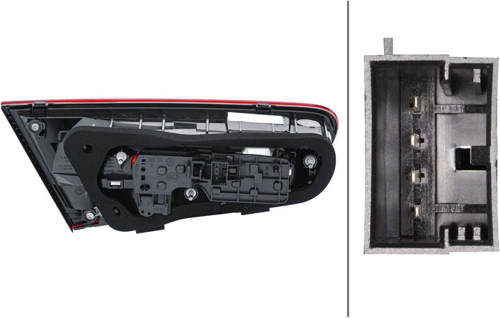 HELLA 2TZ 012 834-061 Heckleuchte - innerer Teil - rechts - für u.a. Audi A3 (8V1, 8Vk)