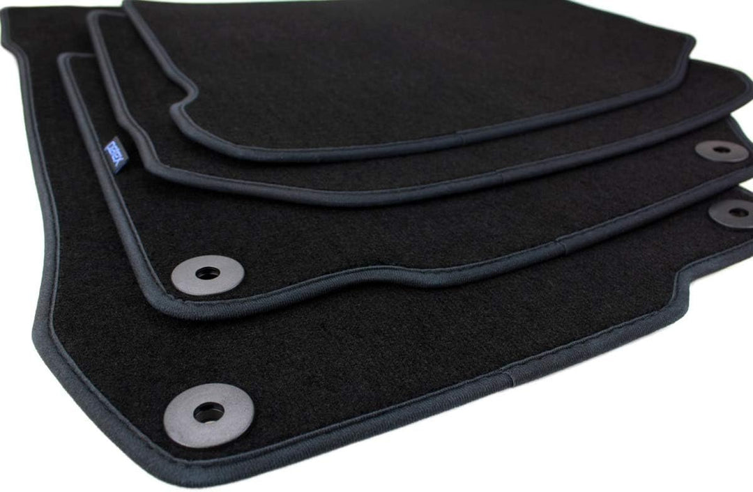 Kfzpremiumteile24 Fussmatten Kompatibel mit Golf 4 (1J) Bora New Beetle (9C) Velours Automatten Prem