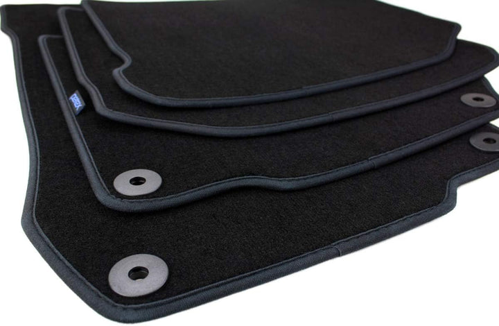 Kfzpremiumteile24 Fussmatten Kompatibel mit Golf 4 (1J) Bora New Beetle (9C) Velours Automatten Prem