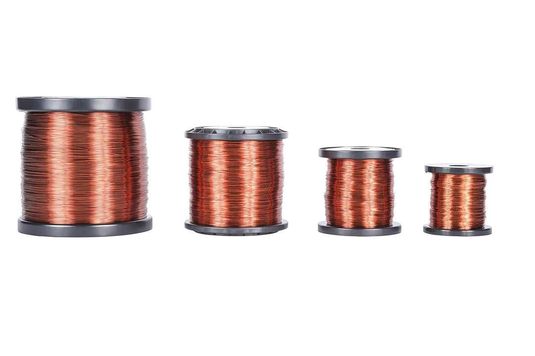 Backlackdraht Kupferlackdraht Durchmesser Ø 1,00 mm 7 kg verbackbar im Ofen Spulen Cu Kupferlack Gra