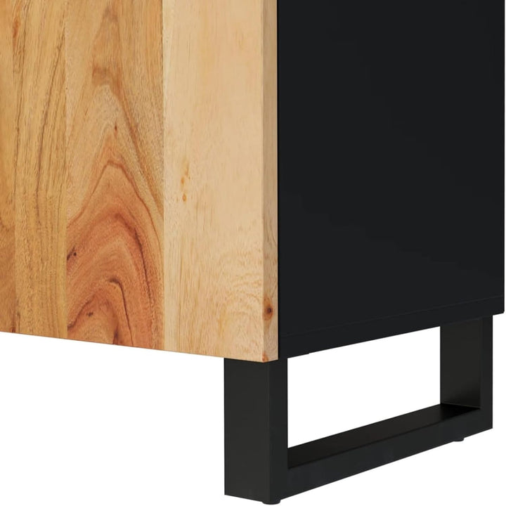 Tidyard TV Schrank Lowboard Fernsehschrank TV Tisch Beistellschrank HiFi-Schrank Massivholz Akazie &
