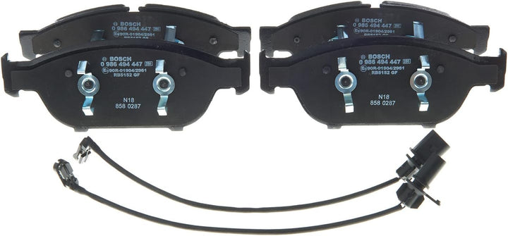 Bosch BP1369 Bremsbeläge - Vorderachse - ECE-R90 Zertifizierung - vier Bremsbeläge pro Set